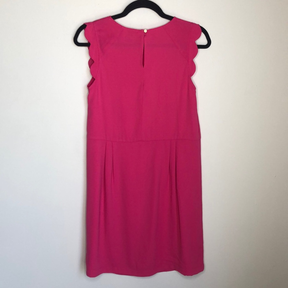 A New Day pink scalloped A-line keyhole dress - Picture 6 of 8